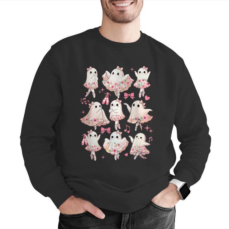 Ballet Ghost Ballet Dancer Spooky Dance Halloween Teacher Men Graphic Sweatshirt, funny gift Ballet Ghost Ballet Dancer Spooky Dance Halloween Teacher Men Graphic Sweatshirt, funny gift