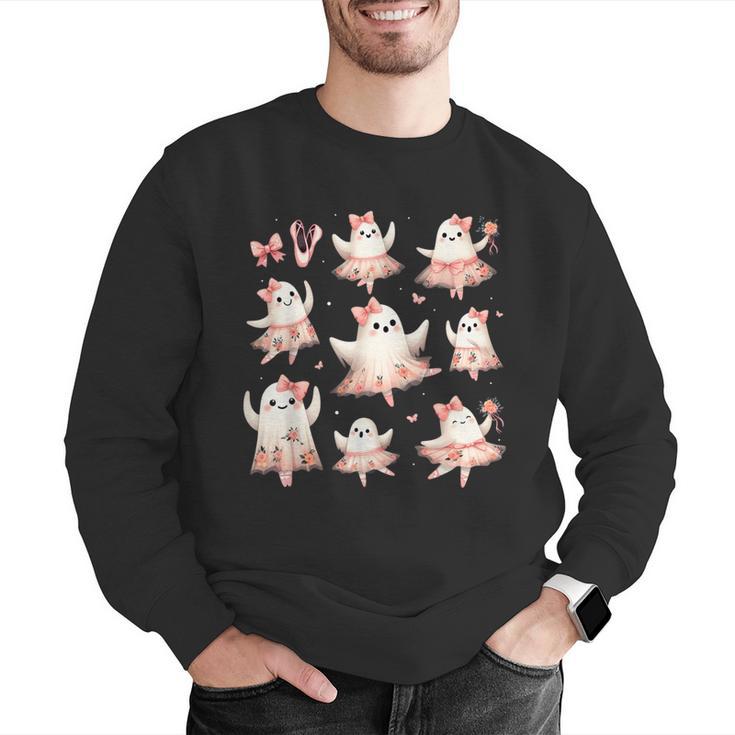 Ballet Ghost Ballet Dancer Spooky Dance Teacher Halloween Men Graphic Sweatshirt, funny gift Ballet Ghost Ballet Dancer Spooky Dance Teacher Halloween Men Graphic Sweatshirt, funny gift