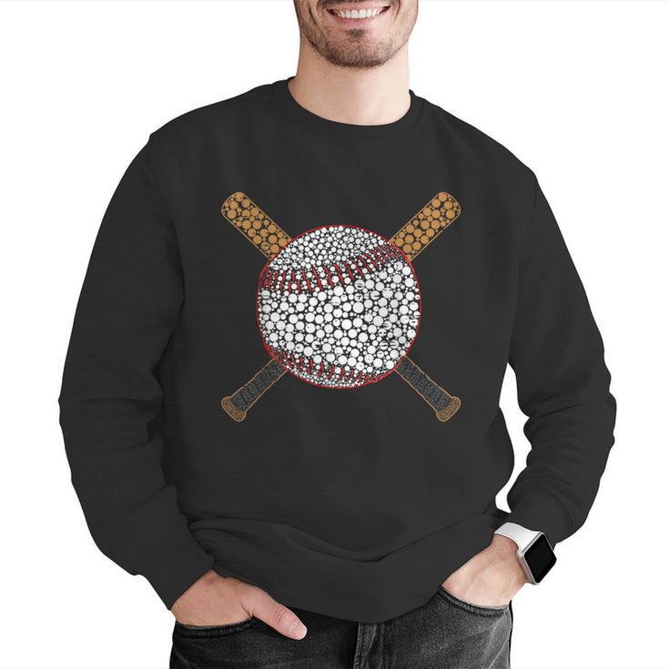 Baseball Happy Dot Day Shirts For Kids Men Women Teacher Men Graphic Sweatshirt, funny gift
