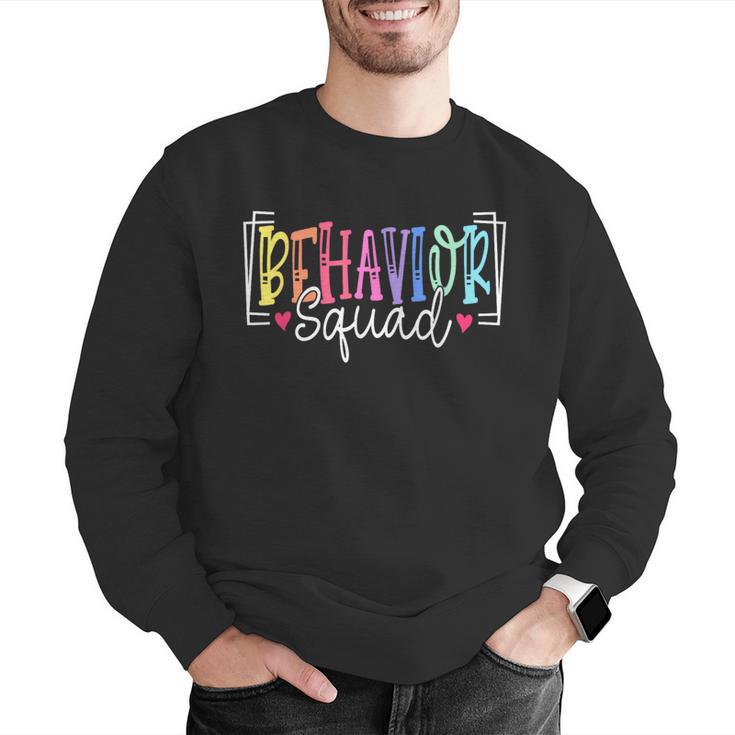 Behavior Squad Therapy Therapists Teachers Behavior Team Men Graphic Sweatshirt, funny gift Behavior Squad Therapy Therapists Teachers Behavior Team Men Graphic Sweatshirt, funny gift