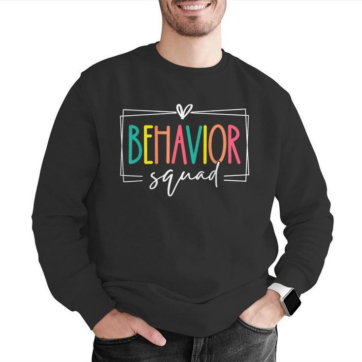 Behavior Squad School Counselor SPED Teacher Kids Women Men Men Graphic Sweatshirt, funny gift