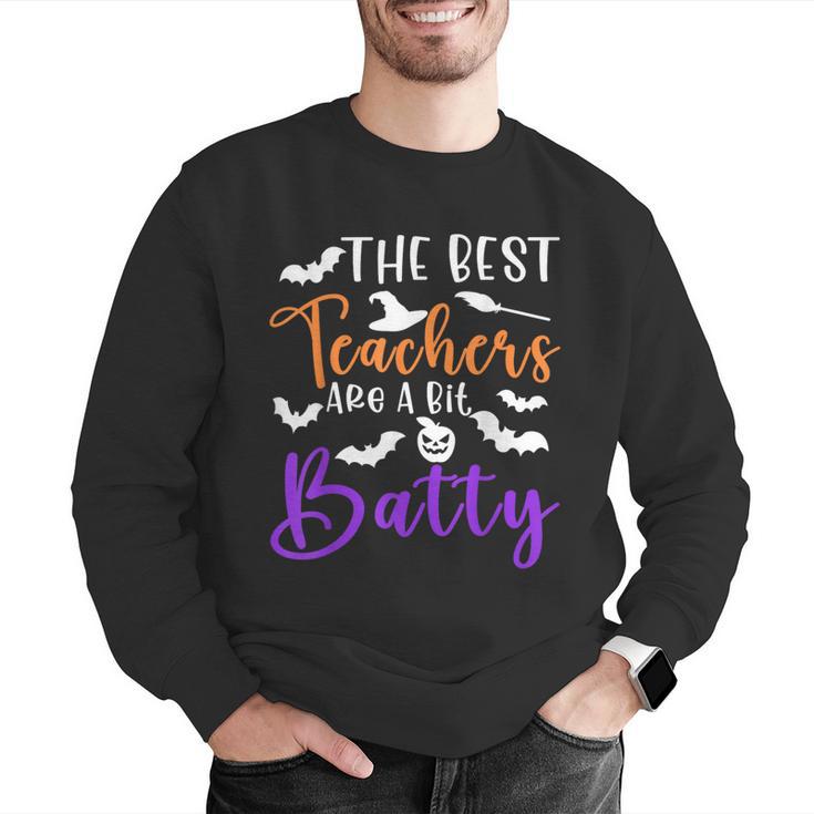 The Best Teachers Are A Bit Batty Teacher Bat Halloween Men Graphic Sweatshirt, funny gift The Best Teachers Are A Bit Batty Teacher Bat Halloween Men Graphic Sweatshirt, funny gift