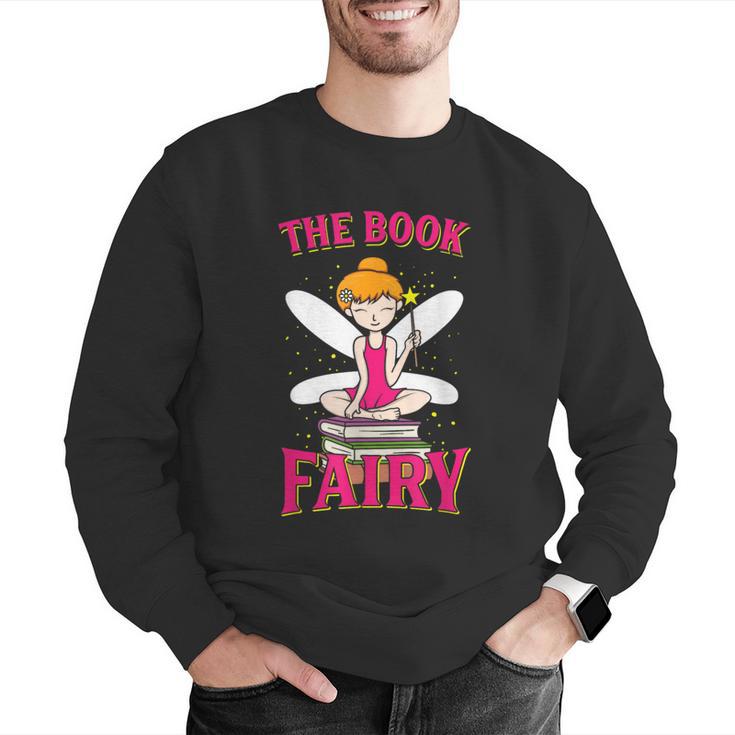 The Book Fairy Reading Teacher Librarian T-Shirt Men Graphic Sweatshirt, funny gift The Book Fairy Reading Teacher Librarian T-Shirt Men Graphic Sweatshirt, funny gift