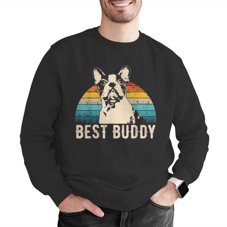 Boston Terrier Boston-Bulldog Men Graphic Sweatshirt, funny gift