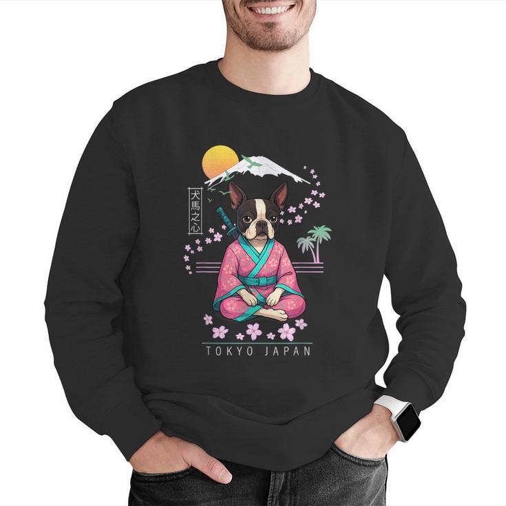 Boston Terrier Boston Bull Terrier Men Graphic Sweatshirt, funny gift