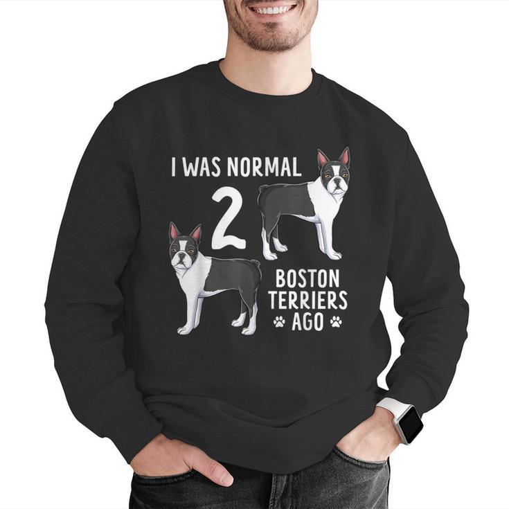 Boston Terrier Humor Bostie Dog Lover For Men Women Kids Men Graphic Sweatshirt, funny gift