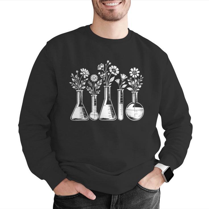Botanical Beaker Science Teacher Floral Chemistry Lab Week Men Graphic Sweatshirt, Science Teacher Sweatshirts, funny gift Botanical Beaker Science Teacher Floral Chemistry Lab Week Men Graphic Sweatshirt, Science Teacher Sweatshirts, funny gift