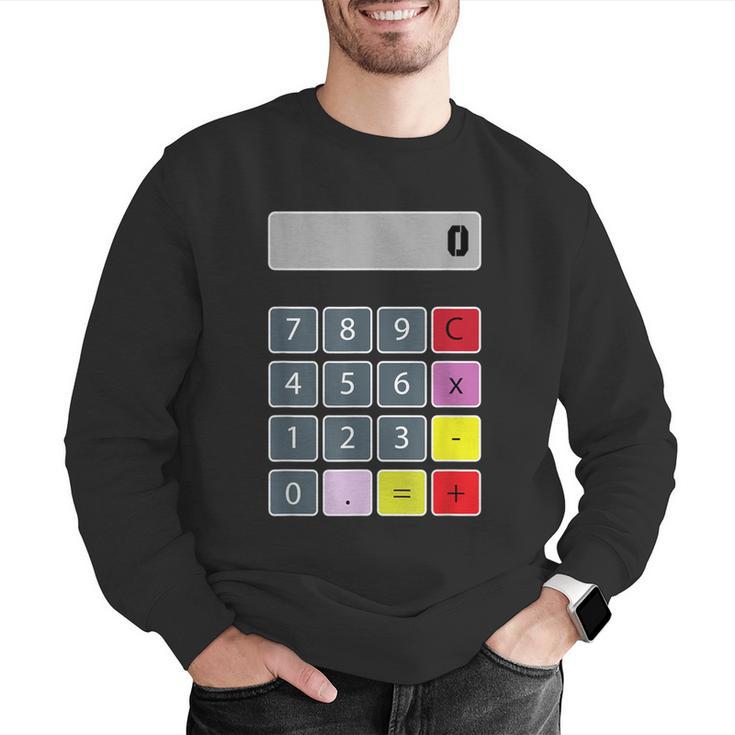 Calculator Math Teacher Halloween Costumes Women Men Adults Men Graphic Sweatshirt, funny gift Calculator Math Teacher Halloween Costumes Women Men Adults Men Graphic Sweatshirt, funny gift