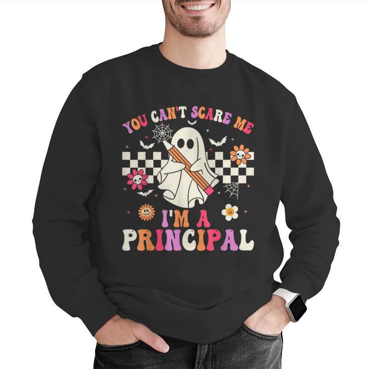 You Can't Scare Me I'm a Principal Halloween Teacher Men Graphic Sweatshirt, funny gift You Can't Scare Me I'm a Principal Halloween Teacher Men Graphic Sweatshirt, funny gift