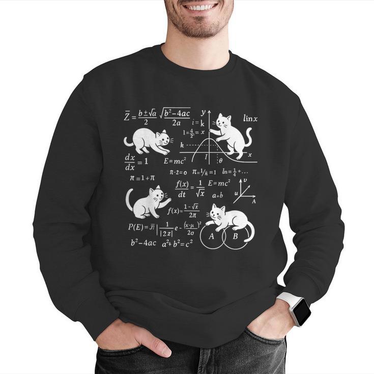Cats And Math Lover Cat Lover Science Teacher Student Men Graphic Sweatshirt, Science Teacher Sweatshirts, funny gift Cats And Math Lover Cat Lover Science Teacher Student Men Graphic Sweatshirt, Science Teacher Sweatshirts, funny gift