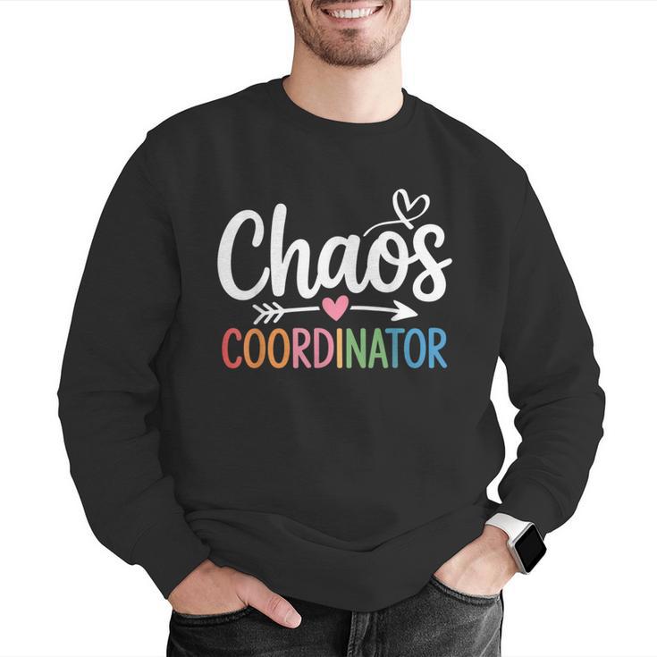 Chaos Coordinator Teacher Student Back To School 2025 Men Graphic Sweatshirt, funny gift Chaos Coordinator Teacher Student Back To School 2025 Men Graphic Sweatshirt, funny gift
