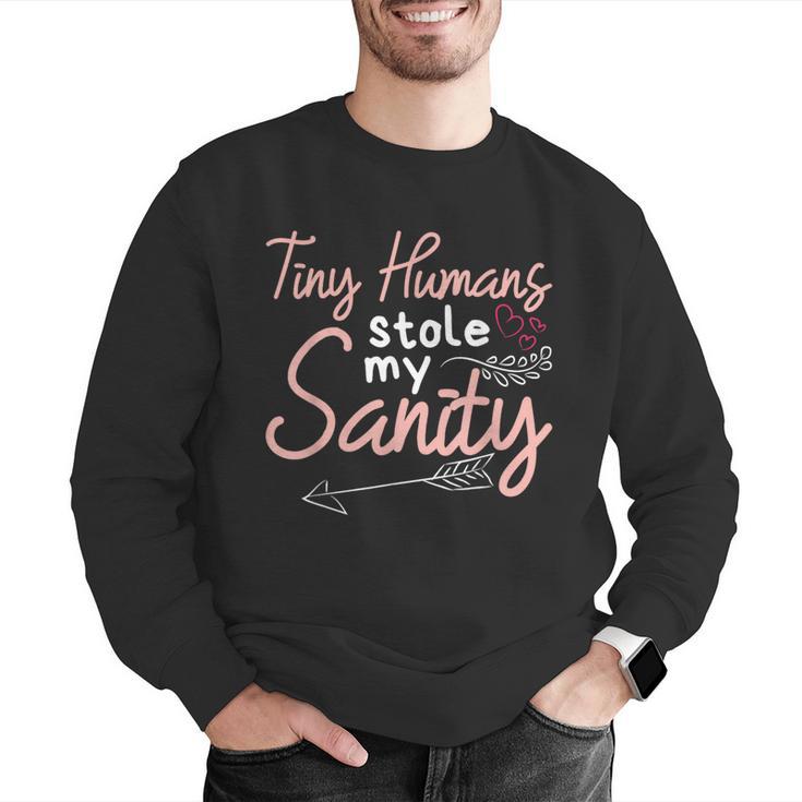 Childcare Provider Daycare Teacher Stole My Sanity Men Graphic Sweatshirt, funny gift