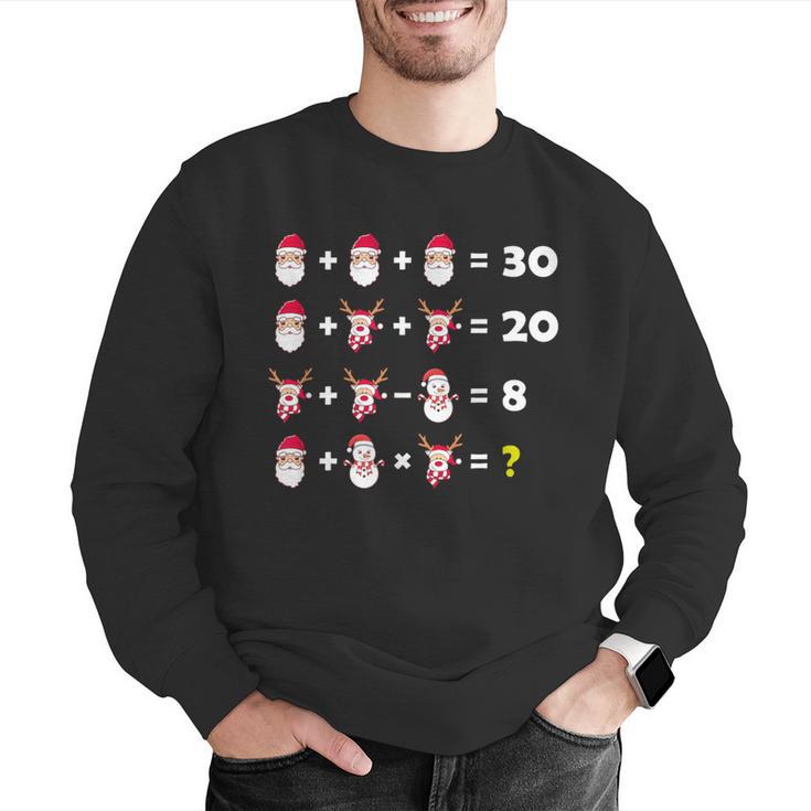 Christmas Math Quiz Teacher Equation Math Teacher Men Graphic Sweatshirt, funny gift Christmas Math Quiz Teacher Equation Math Teacher Men Graphic Sweatshirt, funny gift