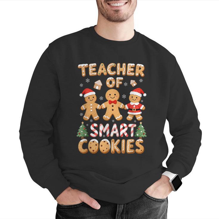 Christmas Teacher Of Smart Cookies Gingerbread Man Teaching Men Graphic Sweatshirt, funny gift Christmas Teacher Of Smart Cookies Gingerbread Man Teaching Men Graphic Sweatshirt, funny gift
