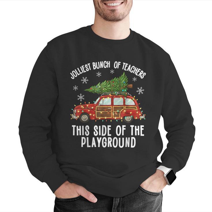 Christmas Teacher Squad Festive Car Tree Lights Xmas Men Graphic Sweatshirt, funny gift Christmas Teacher Squad Festive Car Tree Lights Xmas Men Graphic Sweatshirt, funny gift