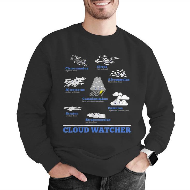 Cloud Watcher Cloud Types Science Student Teacher Cute Faces Men Graphic Sweatshirt, Science Teacher Sweatshirts, funny gift Cloud Watcher Cloud Types Science Student Teacher Cute Faces Men Graphic Sweatshirt, Science Teacher Sweatshirts, funny gift