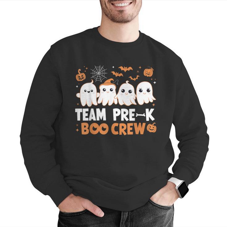 Cute Ghosts Pre-K Boo Crew Teachers Halloween Party Team For Men Women Kids Men Graphic Sweatshirt, funny gift Cute Ghosts Pre-K Boo Crew Teachers Halloween Party Team For Men Women Kids Men Graphic Sweatshirt, funny gift