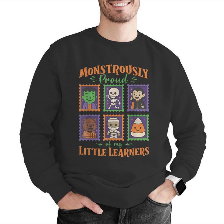 Cute Halloween Teacher Men Graphic Sweatshirt, funny gift