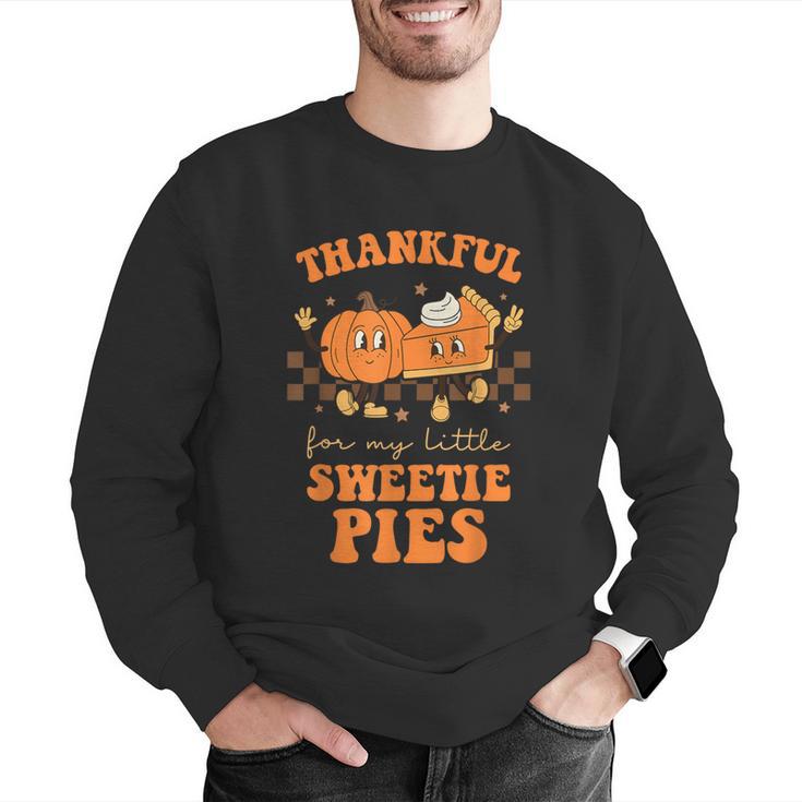 Cute Thanksgiving Teacher Thankful For My Sweetie Pies Mom Men Graphic Sweatshirt, funny gift Cute Thanksgiving Teacher Thankful For My Sweetie Pies Mom Men Graphic Sweatshirt, funny gift