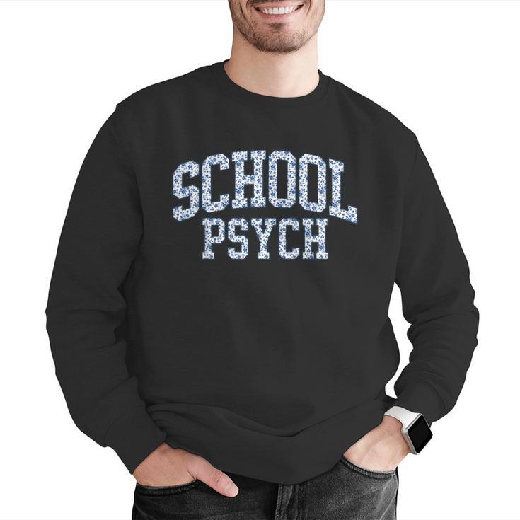 Cute Wildflower School Psych Teacher School Psychologist Men Graphic Sweatshirt, funny gift Cute Wildflower School Psych Teacher School Psychologist Men Graphic Sweatshirt, funny gift