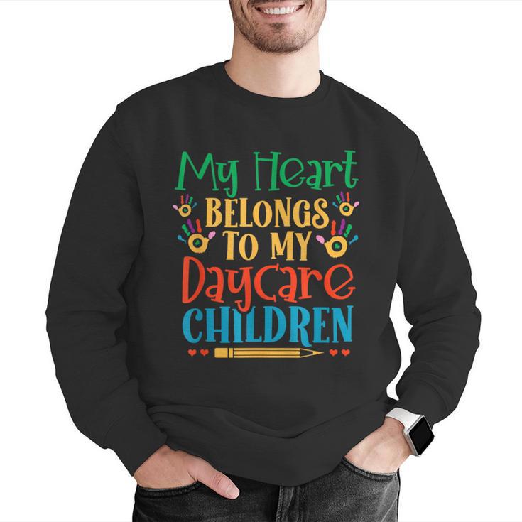 Daycare Children Childcare Provider Teacher PreK Nursery Men Graphic Sweatshirt, funny gift Daycare Children Childcare Provider Teacher PreK Nursery Men Graphic Sweatshirt, funny gift