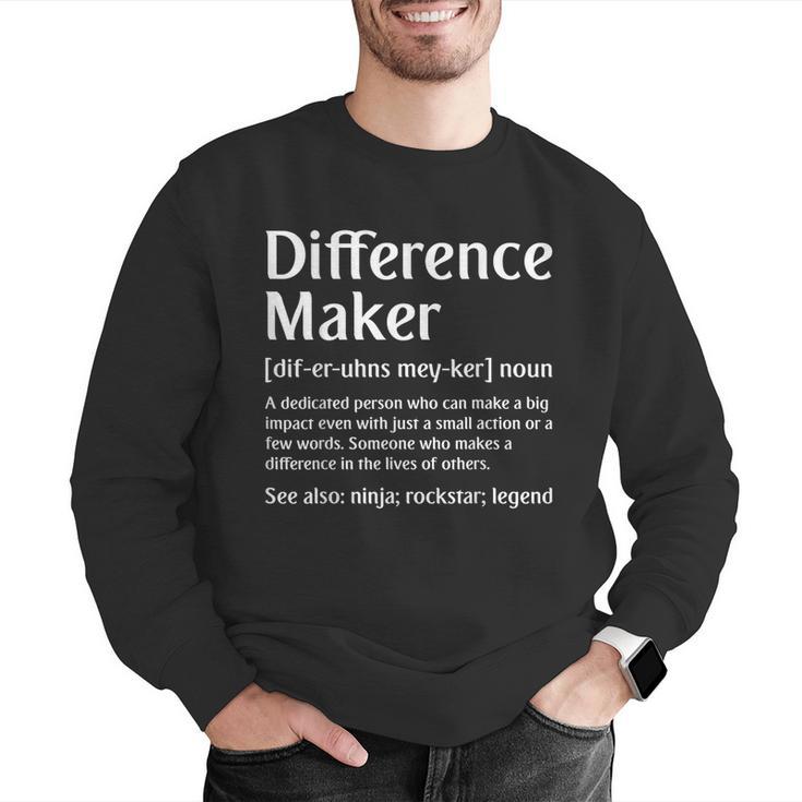 Difference Maker Definition Vintage Teachers Mom Boss Women Men Graphic Sweatshirt, funny gift Difference Maker Definition Vintage Teachers Mom Boss Women Men Graphic Sweatshirt, funny gift