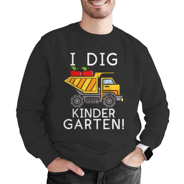 I Dig Kindergarten Student Teacher Construction First Day Men Graphic Sweatshirt, funny gift