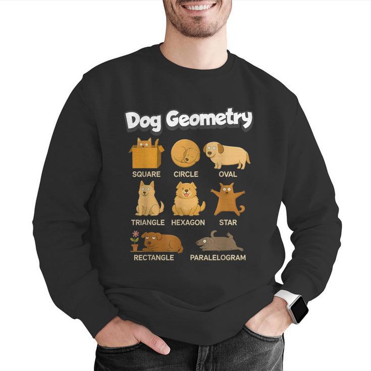 Dog Geometry Math Teacher Back To School STEM Humor Men Graphic Sweatshirt, funny gift Dog Geometry Math Teacher Back To School STEM Humor Men Graphic Sweatshirt, funny gift