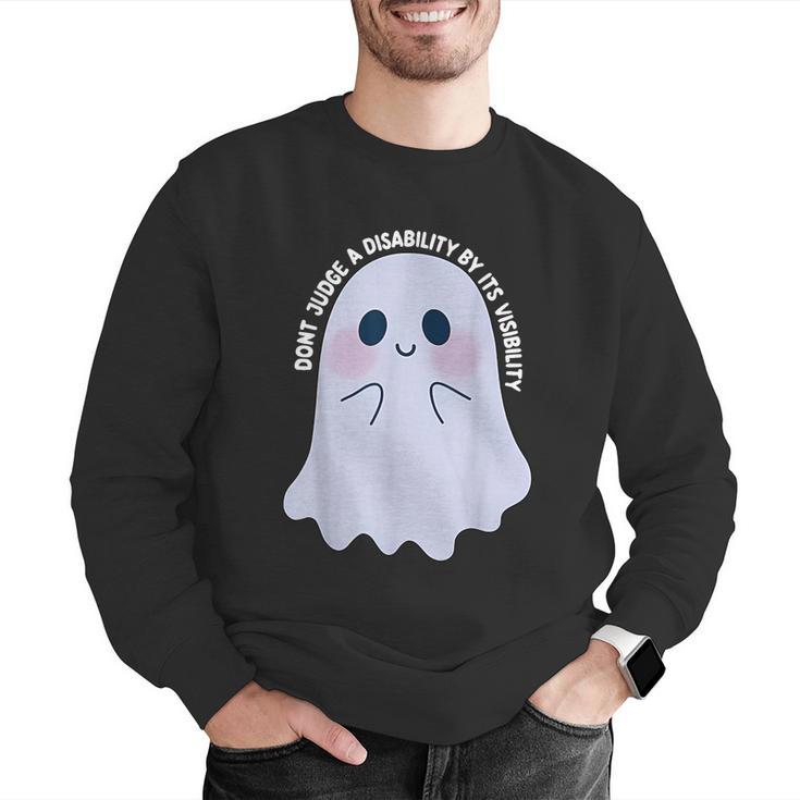 Dont Judge a Disability By Its Visibility Teacher Men Graphic Sweatshirt, funny gift Dont Judge a Disability By Its Visibility Teacher Men Graphic Sweatshirt, funny gift
