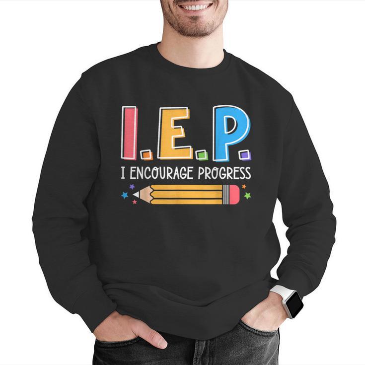 I E P I Encourage Progress Special Education Teacher Men Graphic Sweatshirt, funny gift I E P I Encourage Progress Special Education Teacher Men Graphic Sweatshirt, funny gift
