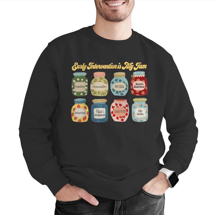 Early Intervention Is My Jam Early Intervention Teacher Men Graphic Sweatshirt, funny gift Early Intervention Is My Jam Early Intervention Teacher Men Graphic Sweatshirt, funny gift