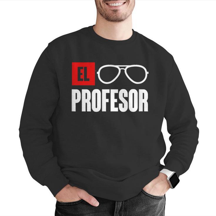 El Professor Money Costume Profesor Glasses Men Teacher Gift Men Graphic Sweatshirt, funny gift El Professor Money Costume Profesor Glasses Men Teacher Gift Men Graphic Sweatshirt, funny gift