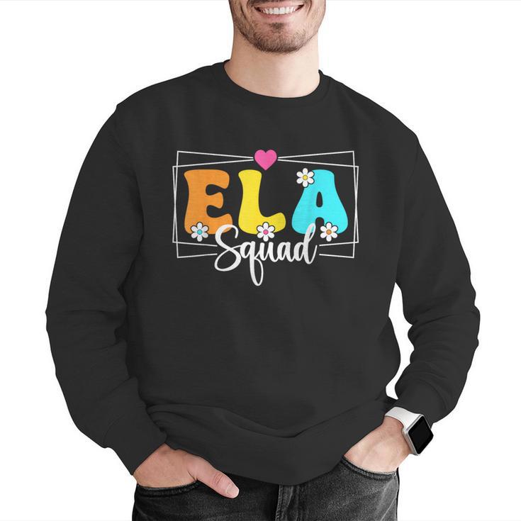 ELA Squad Teacher Back To School English Language Arts Men Graphic Sweatshirt, English Teacher Sweatshirts, funny gift ELA Squad Teacher Back To School English Language Arts Men Graphic Sweatshirt, English Teacher Sweatshirts, funny gift
