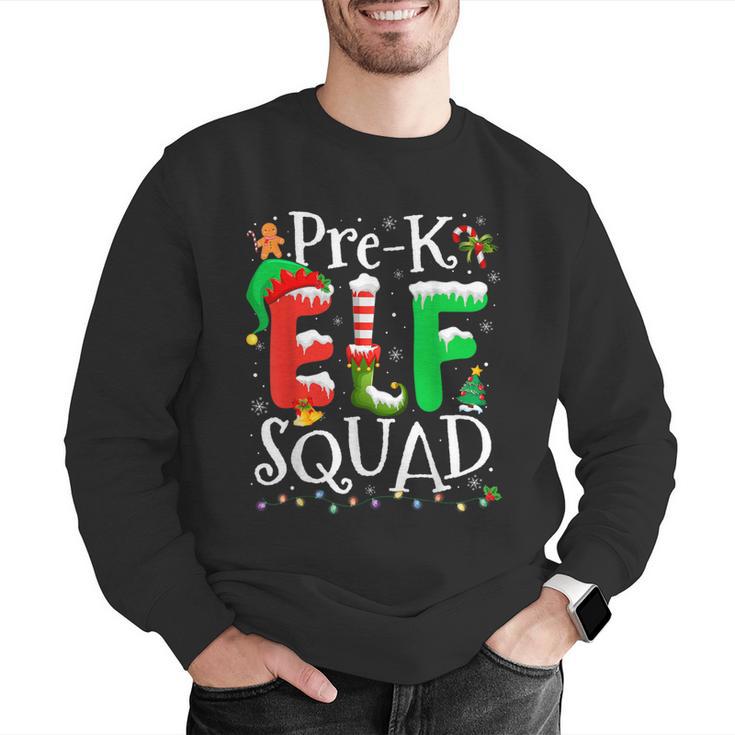 Elf Squad Pre-k Teacher Christmas Child Xmas Men Graphic Sweatshirt, funny gift Elf Squad Pre-k Teacher Christmas Child Xmas Men Graphic Sweatshirt, funny gift