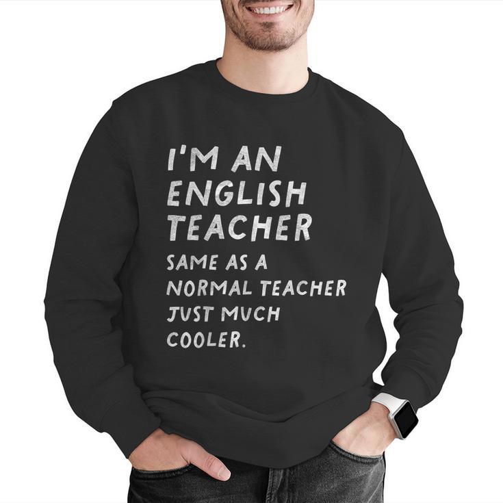 English Teacher Definition Men Graphic Sweatshirt, English Teacher Sweatshirts, funny gift