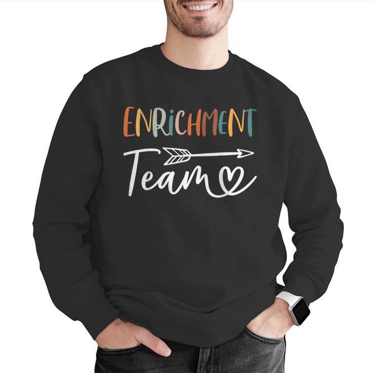 Enrichment Team Enrichment Coordinator Teacher Squad Men Graphic Sweatshirt, funny gift Enrichment Team Enrichment Coordinator Teacher Squad Men Graphic Sweatshirt, funny gift