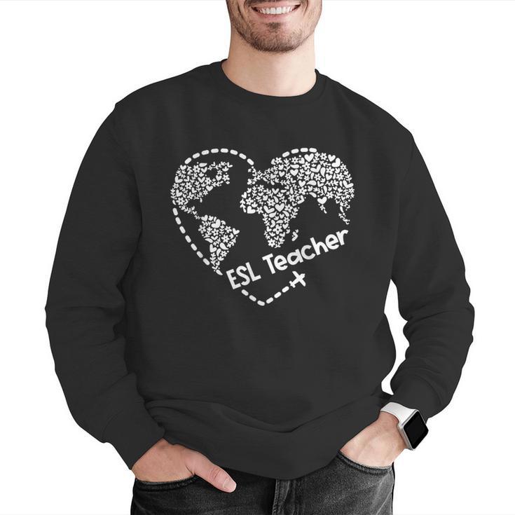 ESL Teacher ESOL Student Cute Heart Shape English Teacher Men Graphic Sweatshirt, Esl Teacher Sweatshirts, English Teacher Sweatshirts, funny gift ESL Teacher ESOL Student Cute Heart Shape English Teacher Men Graphic Sweatshirt, Esl Teacher Sweatshirts, English Teacher Sweatshirts, funny gift