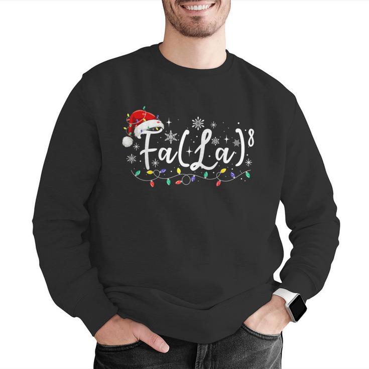 FA LA8 Christmas Santa Fa La Math Teacher Student Men Graphic Sweatshirt, funny gift FA LA8 Christmas Santa Fa La Math Teacher Student Men Graphic Sweatshirt, funny gift