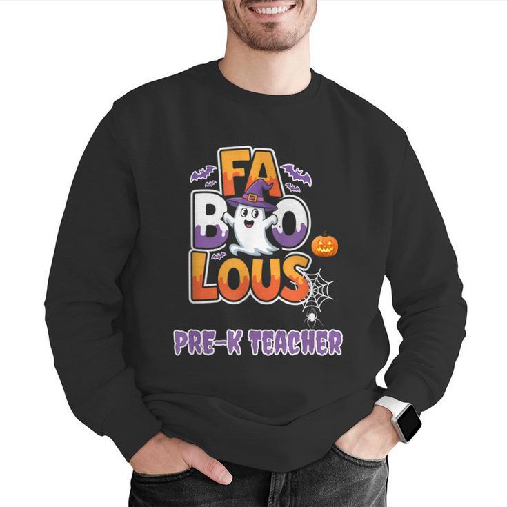 Fabulous Pre-K Teacher Halloween Costume Classroom Outfit Men Graphic Sweatshirt, funny gift Fabulous Pre-K Teacher Halloween Costume Classroom Outfit Men Graphic Sweatshirt, funny gift
