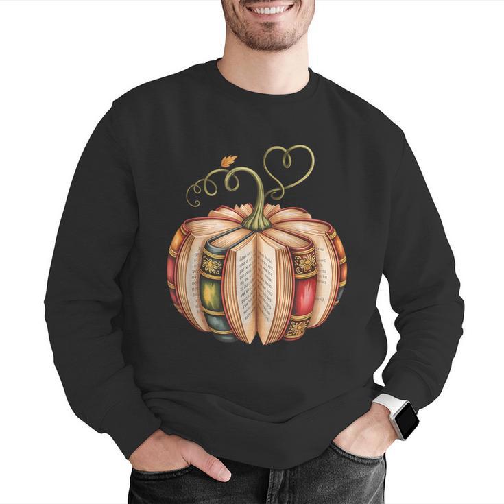 Fall Book Pumpkin Fall Librarians Bookworm Teachers Students Men Graphic Sweatshirt, funny gift Fall Book Pumpkin Fall Librarians Bookworm Teachers Students Men Graphic Sweatshirt, funny gift