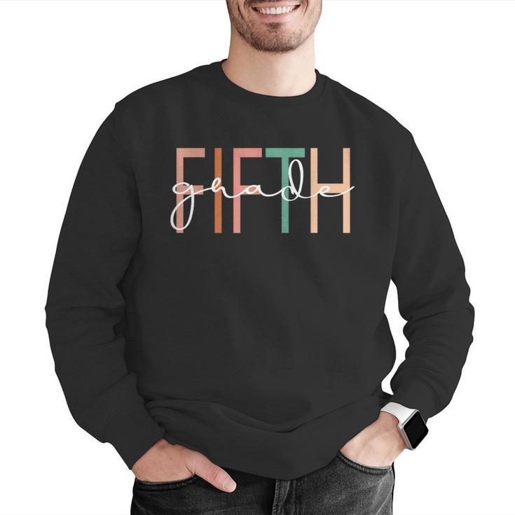 Fifth Grade Girls Boys Teacher Team 5th Grade Squad Men Graphic Sweatshirt, funny gift Fifth Grade Girls Boys Teacher Team 5th Grade Squad Men Graphic Sweatshirt, funny gift