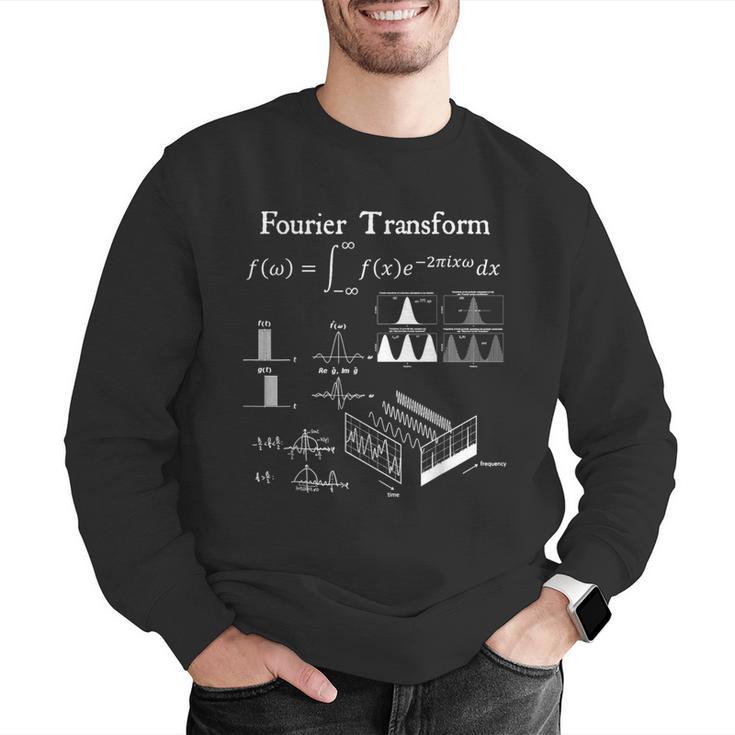 Fourier Transform Signal Science Math Teacher Nerdy Men Graphic Sweatshirt, Science Teacher Sweatshirts, funny gift