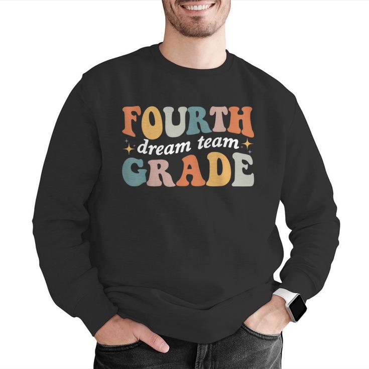 Fourth Grade Dream Team 4th Grade Teacher Back To School Men Graphic Sweatshirt, 4th Grade Teacher Sweatshirts, funny gift Fourth Grade Dream Team 4th Grade Teacher Back To School Men Graphic Sweatshirt, 4th Grade Teacher Sweatshirts, funny gift