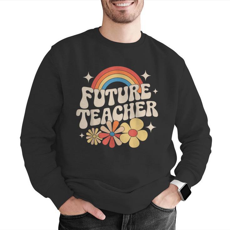 Future Teacher Kids Youth Girls Rainbow Pre-k Kindergarten Men Graphic Sweatshirt, Future Teacher Sweatshirts, funny gift Future Teacher Kids Youth Girls Rainbow Pre-k Kindergarten Men Graphic Sweatshirt, Future Teacher Sweatshirts, funny gift