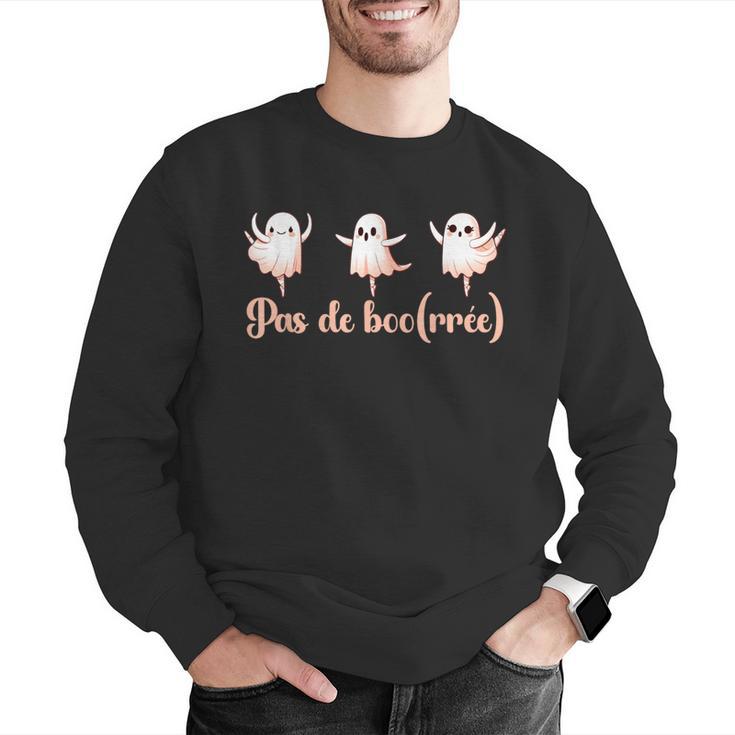 Ghost Ballet Dancer Halloween Dance Teacher Pas De Boo-Rée Men Graphic Sweatshirt, funny gift Ghost Ballet Dancer Halloween Dance Teacher Pas De Boo-Rée Men Graphic Sweatshirt, funny gift
