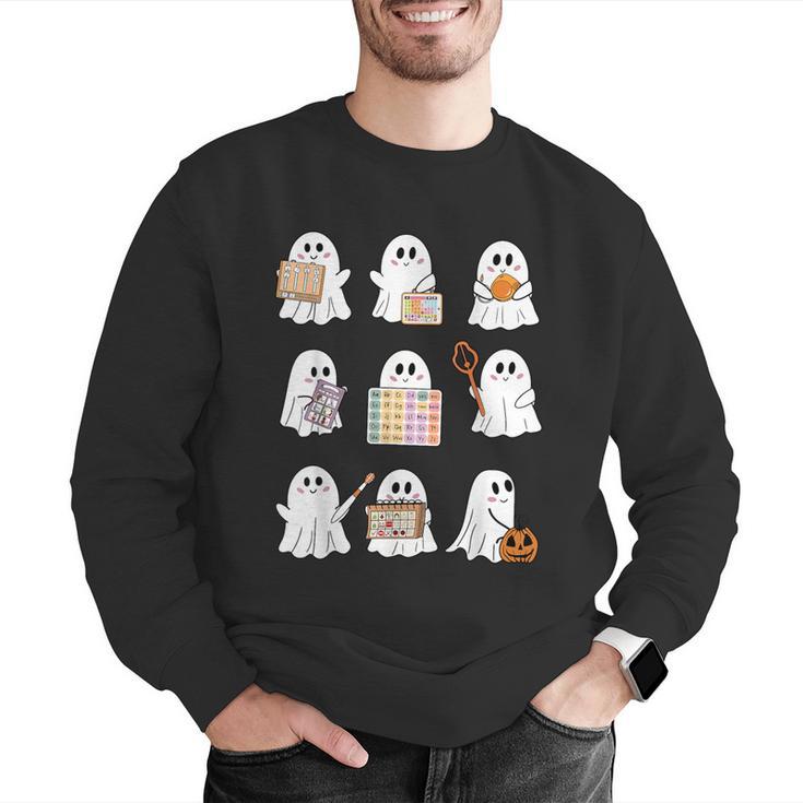 Ghost Speech Therapy Teacher Spooky Season Halloween Men Graphic Sweatshirt, funny gift