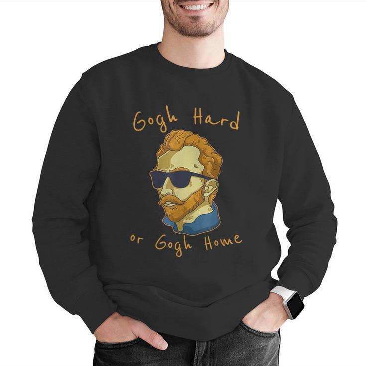 Go Hard Or Go Home Art Teacher Men Graphic Sweatshirt, funny gift Go Hard Or Go Home Art Teacher Men Graphic Sweatshirt, funny gift