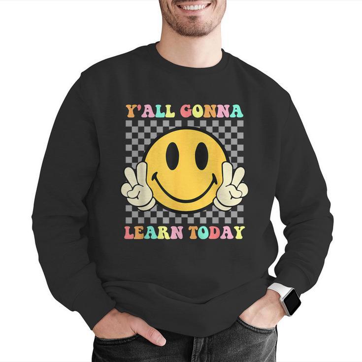 You All Gonna Learn Today Shirt Retro Groovy Teacher Life Men Graphic Sweatshirt, Groovy Teacher Sweatshirts, funny gift You All Gonna Learn Today Shirt Retro Groovy Teacher Life Men Graphic Sweatshirt, Groovy Teacher Sweatshirts, funny gift