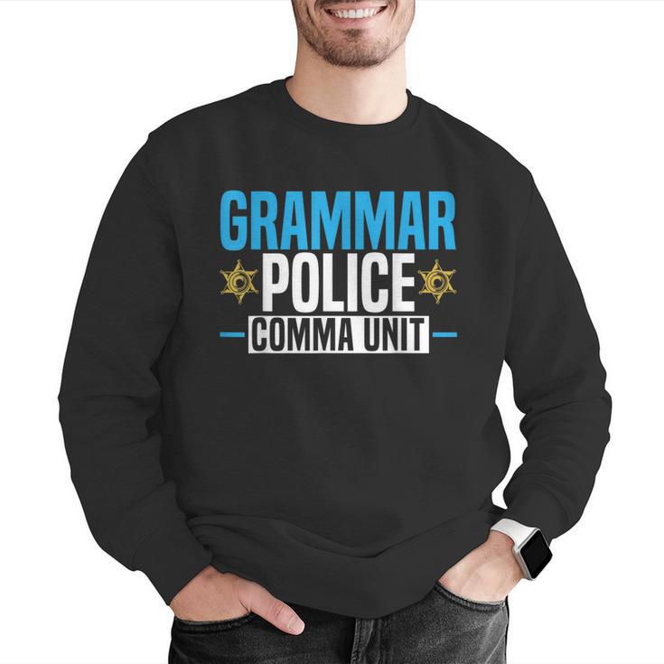 Grammar Police Comma Unit English Teacher Grammar Teacher For Men Women Men Graphic Sweatshirt, English Teacher Sweatshirts, funny gift Grammar Police Comma Unit English Teacher Grammar Teacher For Men Women Men Graphic Sweatshirt, English Teacher Sweatshirts, funny gift