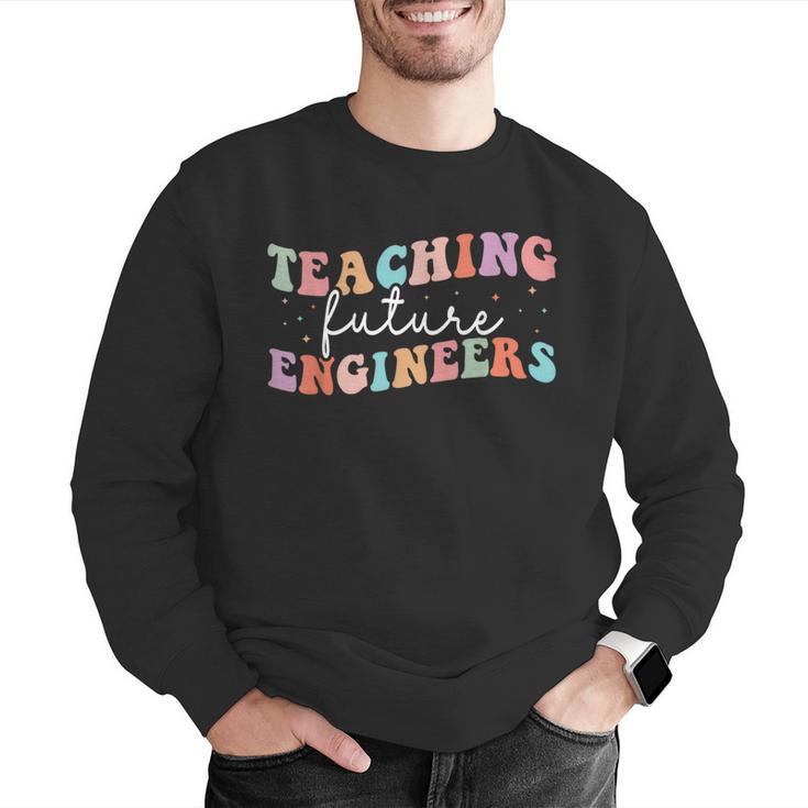 Groovy Teaching Future Engineers Teacher Engineering School Men Women Men Graphic Sweatshirt, Future Teacher Sweatshirts, Groovy Teacher Sweatshirts, funny gift Groovy Teaching Future Engineers Teacher Engineering School Men Women Men Graphic Sweatshirt, Future Teacher Sweatshirts, Groovy Teacher Sweatshirts, funny gift